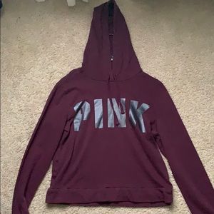 Pink hoodie